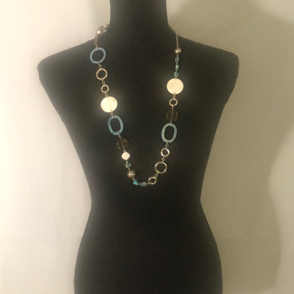 Adjustable length Necklace multi color